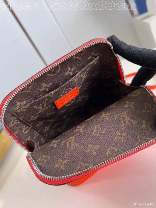Aaa replica ru VUITTON backpack-15*20*10cm ALMA NANO LOUIS 0704